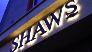 illuminated signage