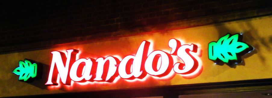 restaurant signage